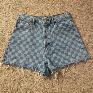 PACSUN- Ultra High Rise Vintage Blue Jean Short